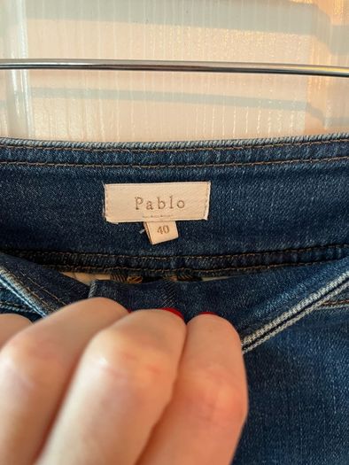 Pablo (by Gerard Darel) Jeans Wide Leg / High Waisted - EU40 / UK12