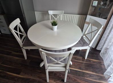 Ikea round table and 4 chairs