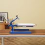 1 Color 1 Station Silk Screening Screenprint Press Screen Printing Machine Image 7