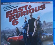 Fast & Furious 6 [2013] Paul Walker, Vin Diesel, Dwayne Johnson, Michelle Rodriguez, Jordana Brewster, Tyrese Gibson, Chris Bridges, Sung Kang, Luke Evans, Gina Carano [Blu-ray Movie]