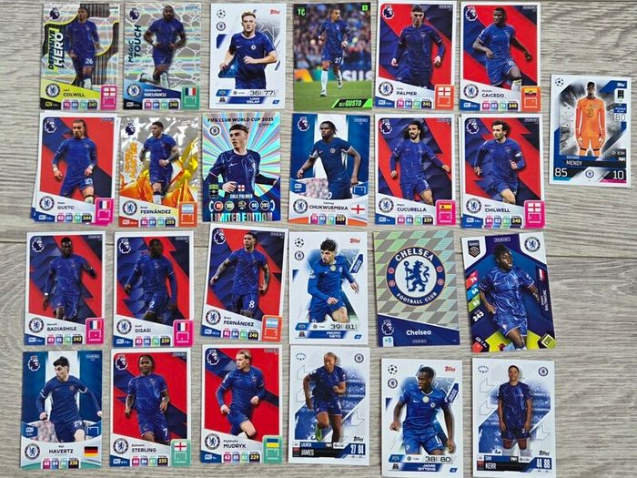 Chelsea FC Match Attax cards