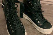women's leather trainers