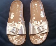 Next Silver Sandal/Slider
