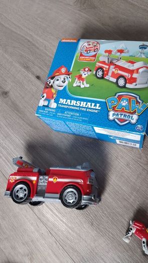Limited edition Nickelodeon Marshall transforming fire engine