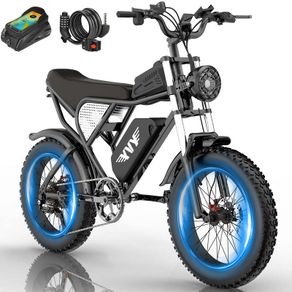 YVY C20 1500W Fat Tire Upgraded Electric Bike