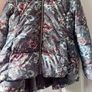 Benneton floral girls coat Image 3