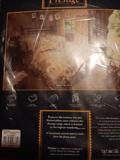 New vintage Dorma full length curtains