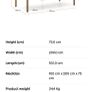 Garden table - Kave home, solid acacia wood Image 6