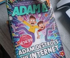 Adam destroys the internet book