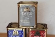 3 Vintage Lyons Tea Tins 1997 Full, Unopened!/Free Postage