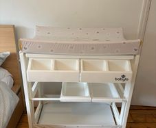Babylo bath and baby changing table