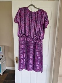 vintage 80s dress