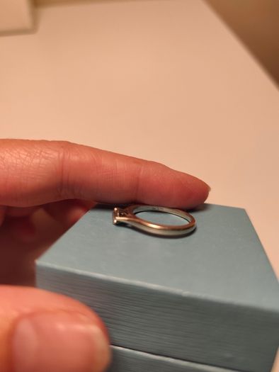 Genuine engagement ring