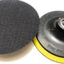 100pc 125mm Velcro Silicone Carbide Disc Pads Starter Pack Free Backer Image 2