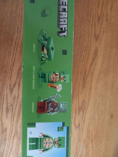 Brand New Lego Minecraft The Turtle Beach House Set