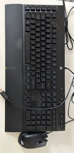 Corsair K55 Keyboard & Harpoon RGB Mouse