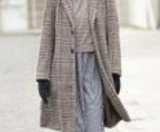 soulmate wool checked coat UK 14 BNWT
