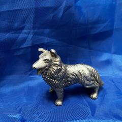 cast metal dog
