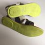 Lotus Ladies Strappy White and Navy Flat Sandals size 5 Image 7