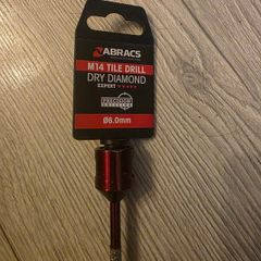 Abracs M14 Dry Diamond Tile Drill Bit (6.0mm)
