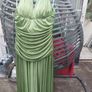 Linda Bernell lime green halterneck dress (free post) Image 10