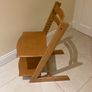Child's height adjustable wooden chair Image 2