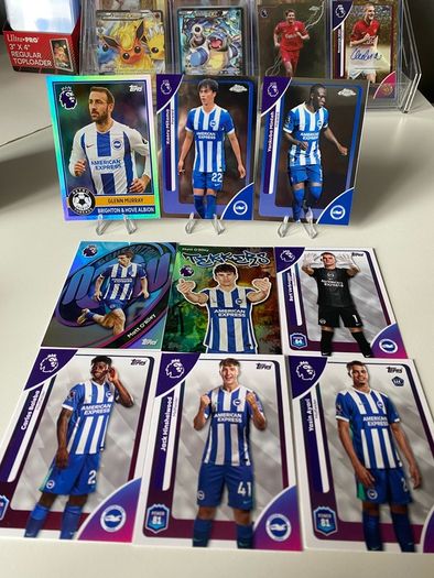 2025/2026 Topps Chrome and premiere league topps cards
