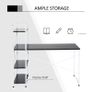 MASSIVE SALE Computer Workstation Metal Frame-White/ Black (FREE SHIPPING) Image 5