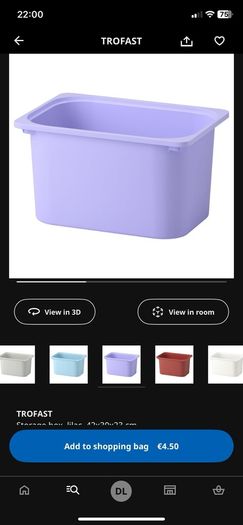 Trofast Toy Storage