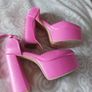 Cerise Pink Shoes Image 2