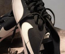 Nike SB Blazer Court Black White 42.5 NEW