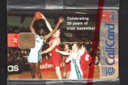 1998 Ireland 50 unit 50th anniversary of the Irish Basketball Association Call Card (ODS3) Mint in Packaging. Telecom Eireann card number 1220