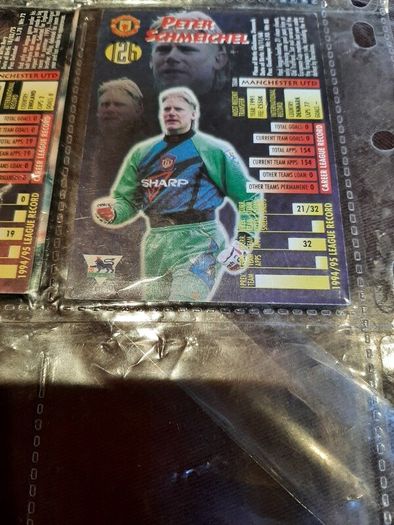 Liverpool vintage match attack cards