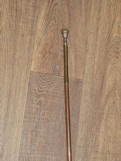 Large Vintage Copper and Brass Horn or Straight Hunting Horn, Postage available or Collection
