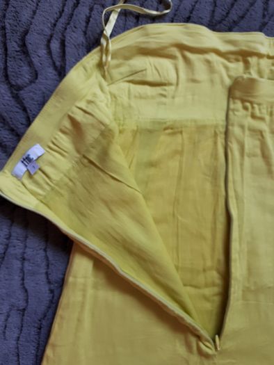 Yellow "tfnc" Dress. Size 6