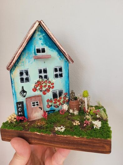 handmade houses!