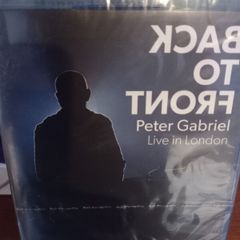 Peter Gabriel Back To Front Bluray Live in London new and sealed rock pop concert