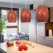 Crackle Ceiling Light
