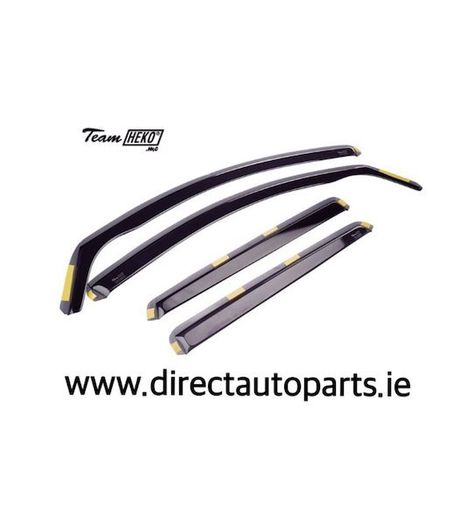Volkswagen Touareg 2010-2018 4 Piece Tinted Wind Deflectors
