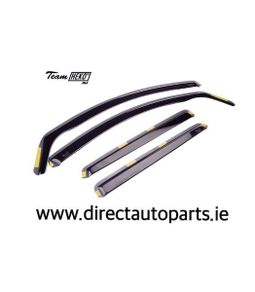 Volkswagen Touareg 2010-2018 4 Piece Tinted Wind Deflectors
