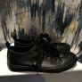 Black Primark Leather-Look Trainers / Sneakers - Size UK 6 / EUR 39 (Worn Once) Image 9