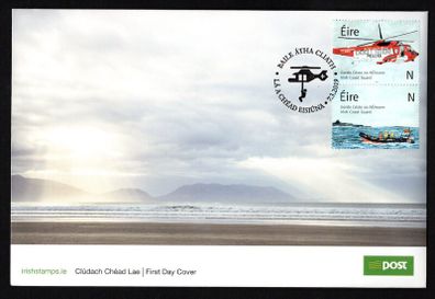 2019 Ireland Irish Coast Guard Commemorative Stamps An Post First Day Cover (FDC)