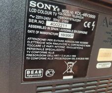 faulty tv 46 inch