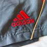 Liverpool FC Shorts 2009/10 Adidas Training Woven - Charcoal Grey Red - Size S - LFC Image 3