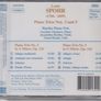 Spohr. Piano Trios No.3 in A Minor. No. 5 in G Minor. CD. Free Postage! Image 2