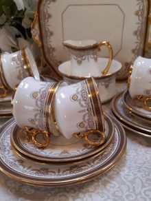 Royal Cauldon tea set