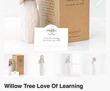 Willow Tree love of learning figurine