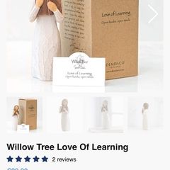 Willow Tree love of learning figurine