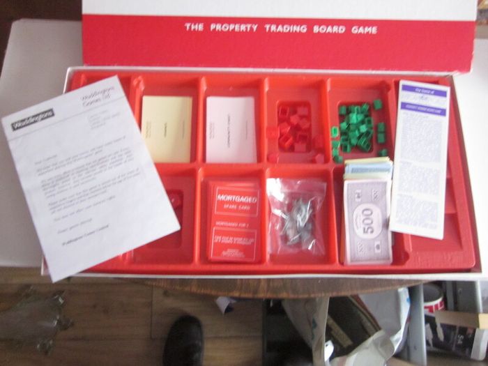 Original Monopoly Vintage Waddingtons 1970s