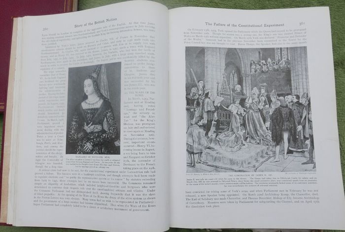 Hutchinson Story of the British Nation Vol I II III